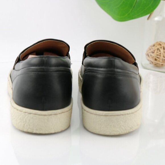 Donald Pliner Mens Murray Penny Loafer Size 8 Black Leather Sneaker Sole Slip On - Picture 5 of 11